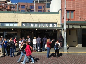 First Starbucks